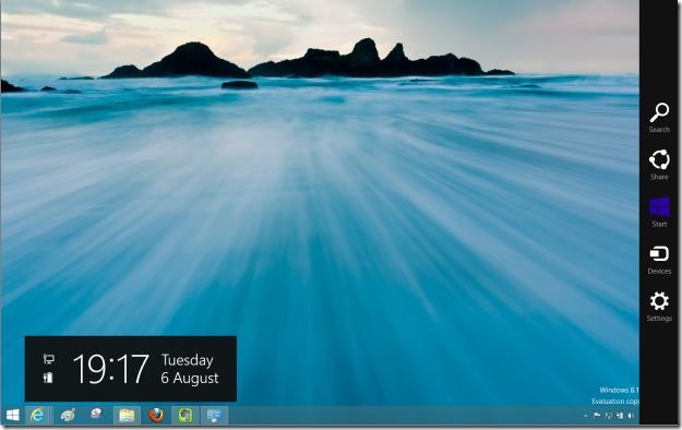 ▷ اجعل شريط السحر أقل إزعاجًا في Windows 8.1 حسب المعوقين جزئيًا